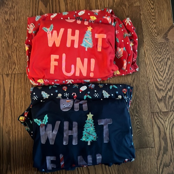 Matching Family Christmas PJ’s Oh What Fun 2-Piece Set UNISEX size 16-18 XL - Picture 2 of 14